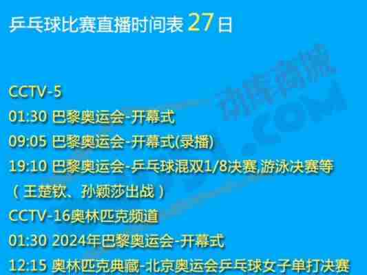 奥运会开幕式几点开始啊？奥运会开幕式几点开始啊视频？